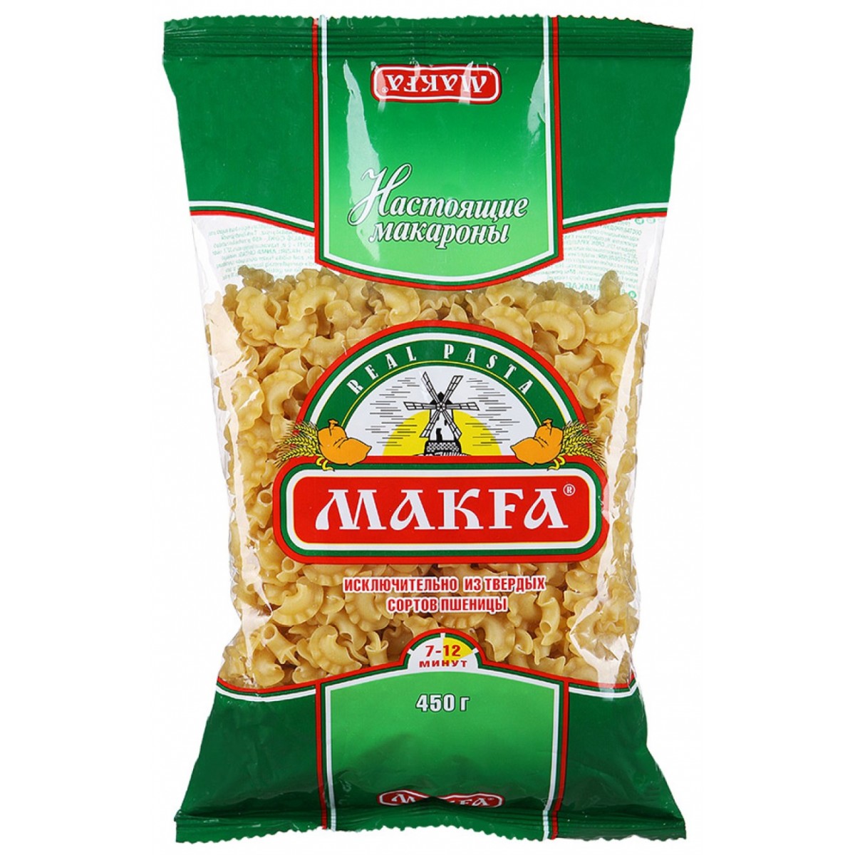 Макаронные изделия макфа петушиные гребешки 450г