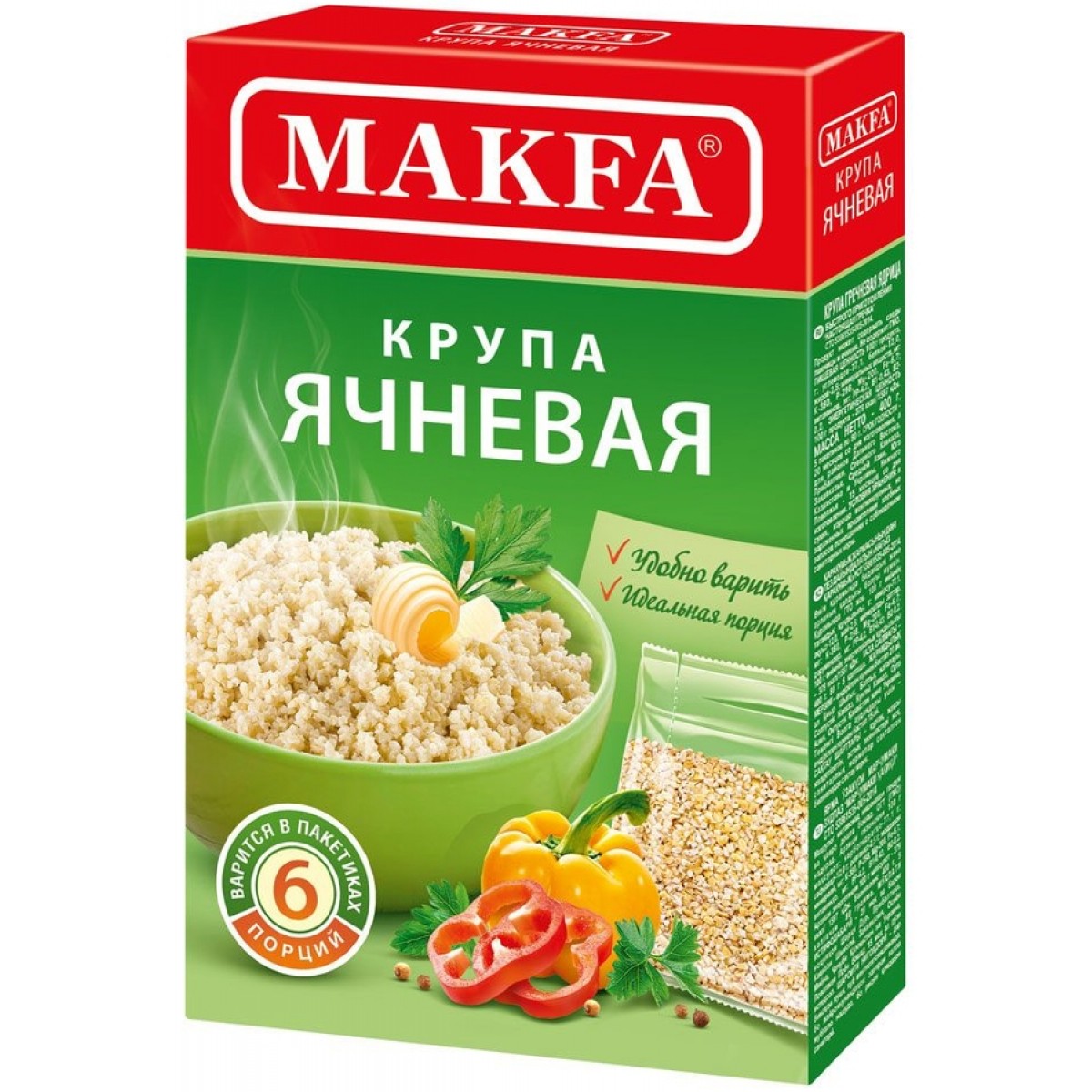 Крупа ячменная макфа 400г ячневая