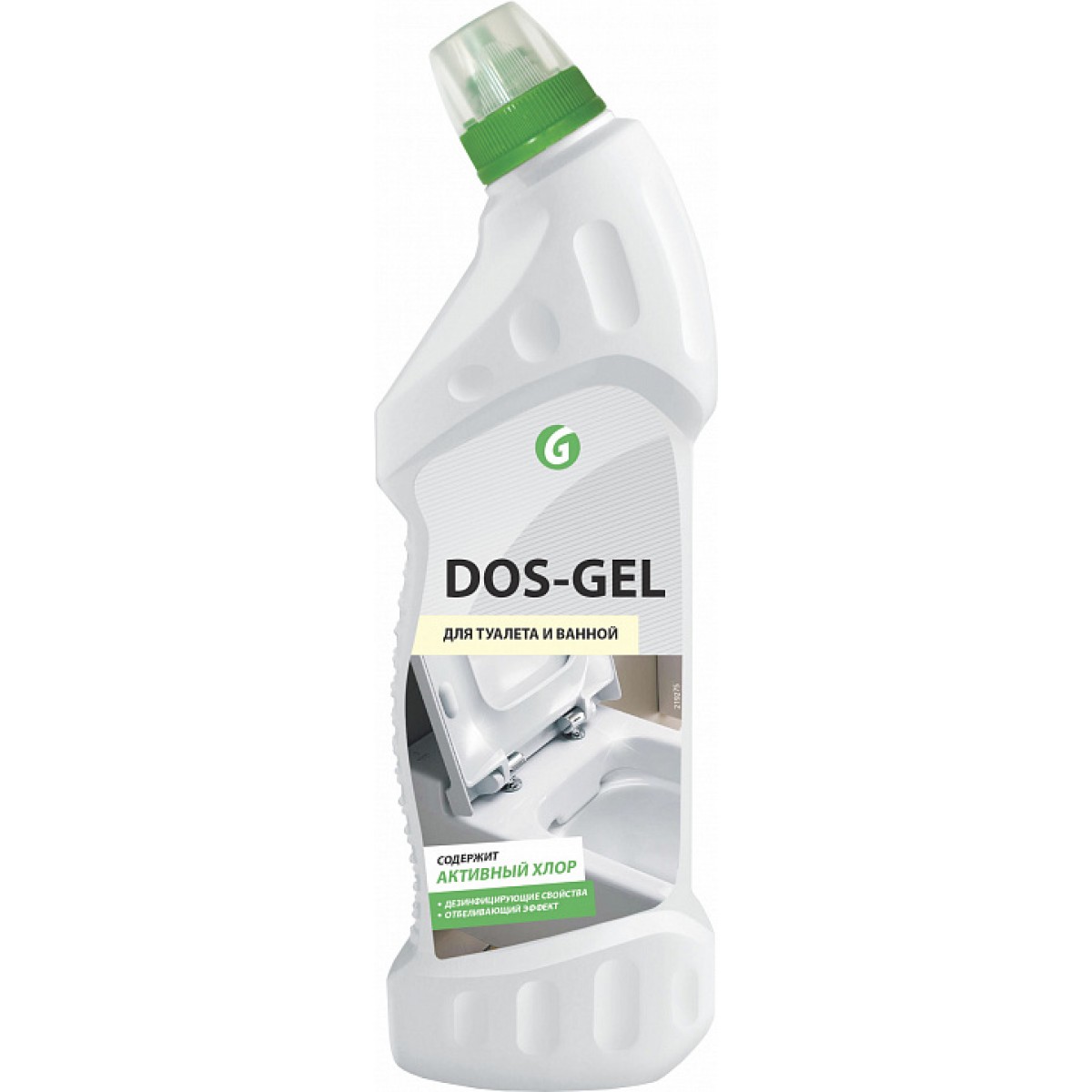Дезинфицирующий чистящий гель dos gel 750мл 219275 грасс (12шт уп)