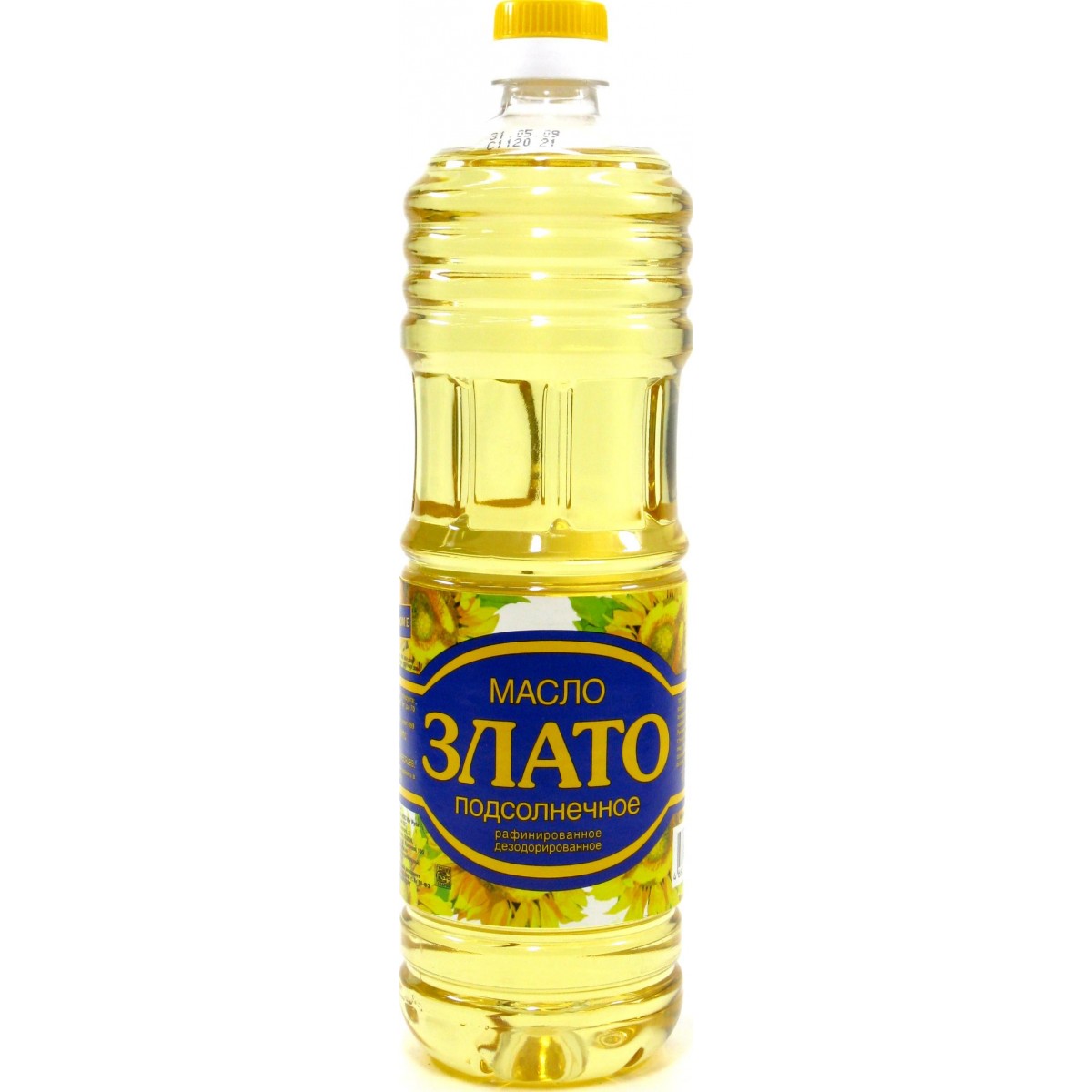 Масло подсолн рафинир злато 1л