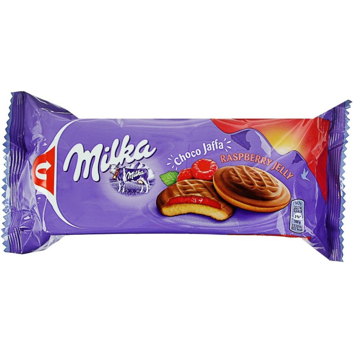 Печенье МИЛКА малиновый джем 147 гр