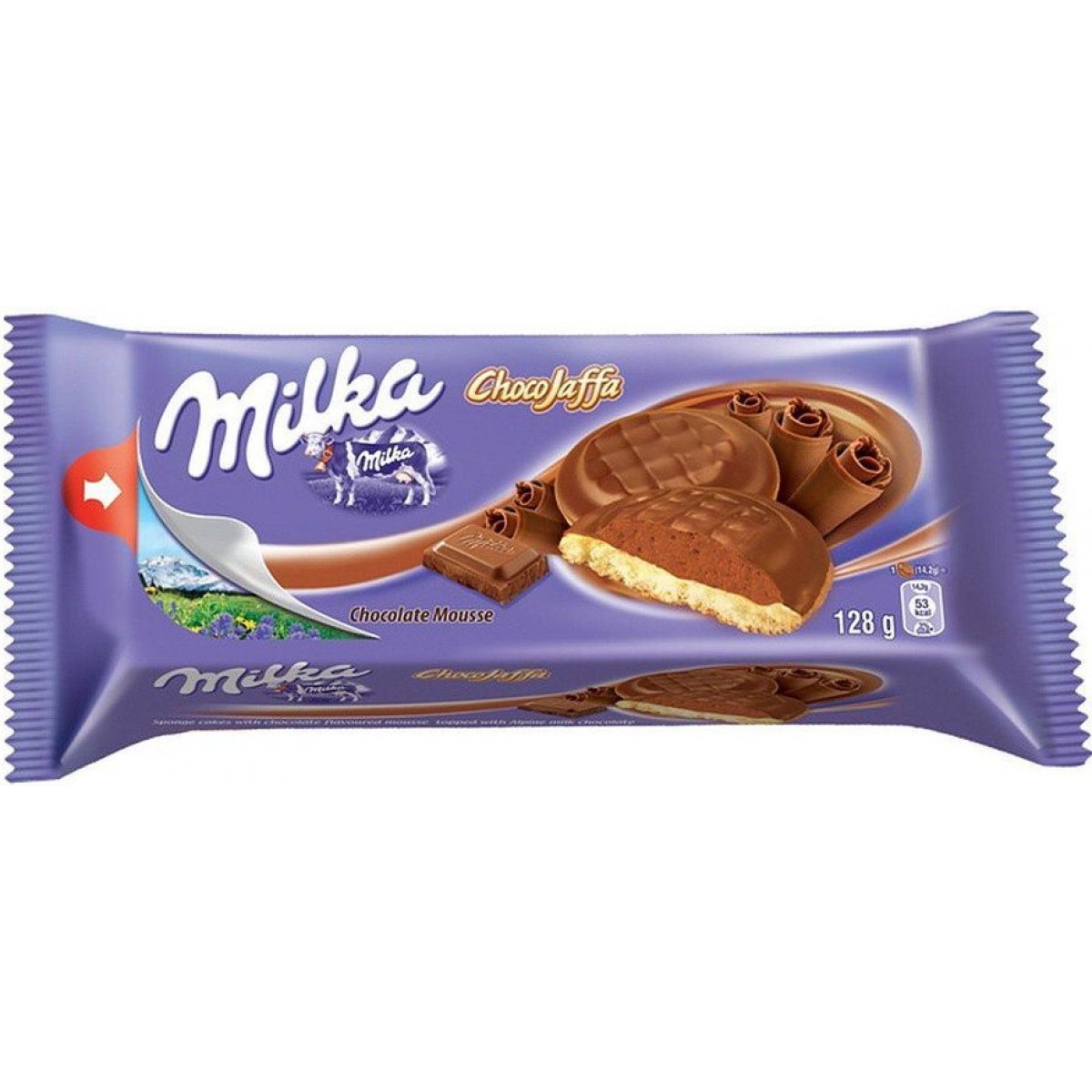 Печенье МИЛКА Шоколадный мусс 128 гр*24 шт