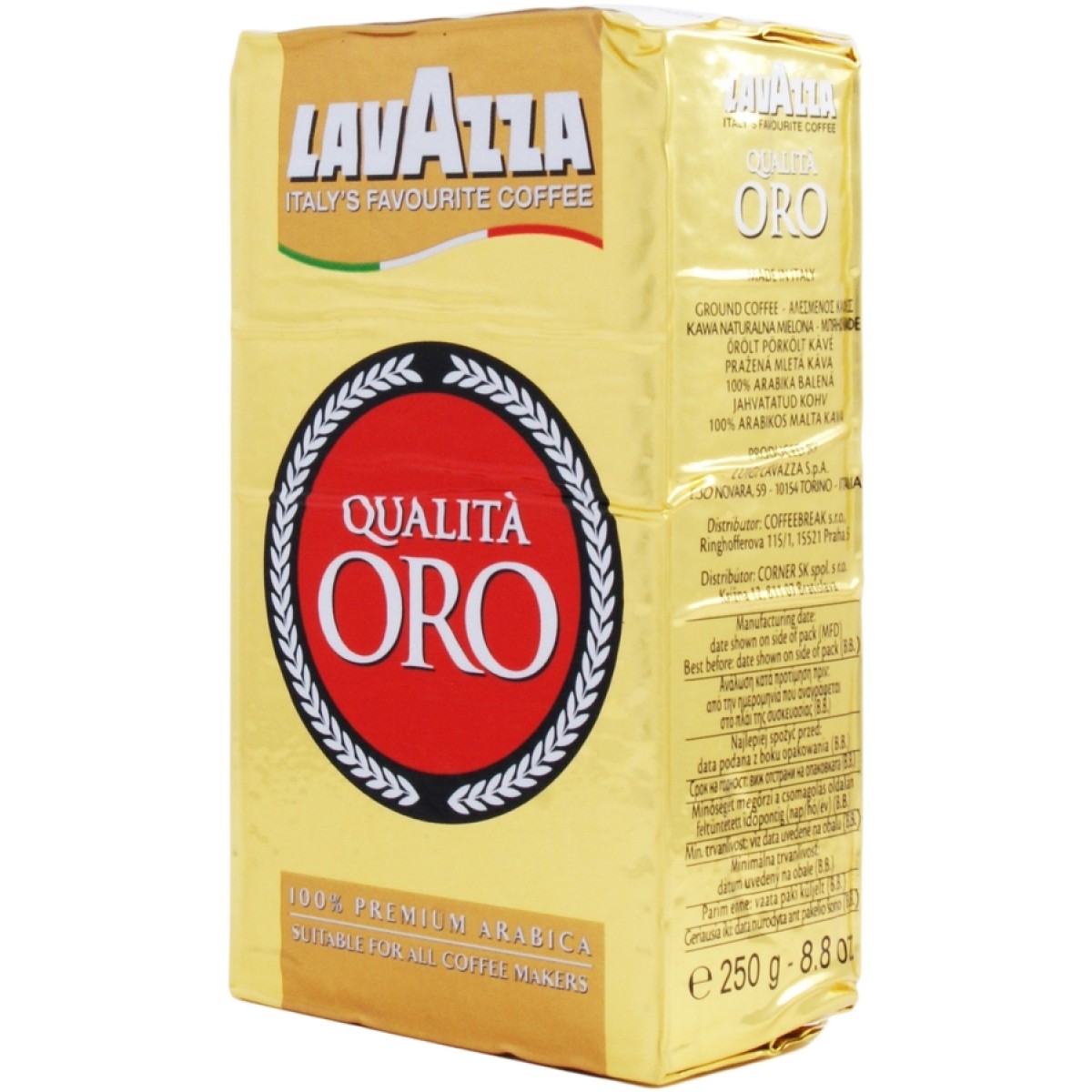 Кофе молотый лавацца оро 250г м/у