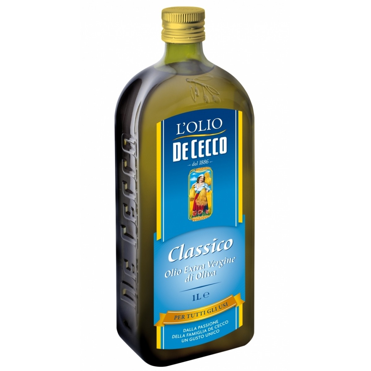 Масло оливковое de cecco нерафинированное 1 л