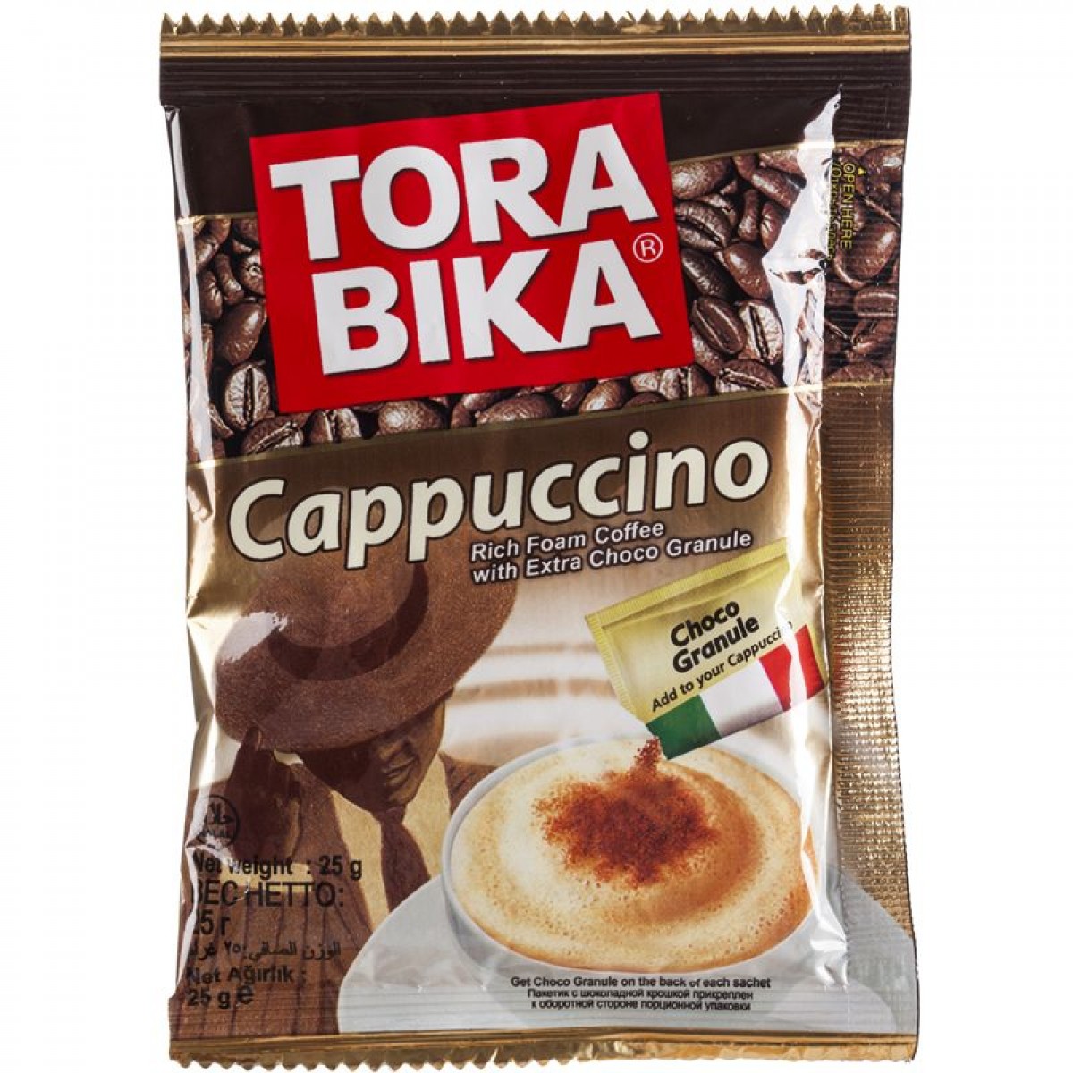 Капучино торабика 25г 1шт