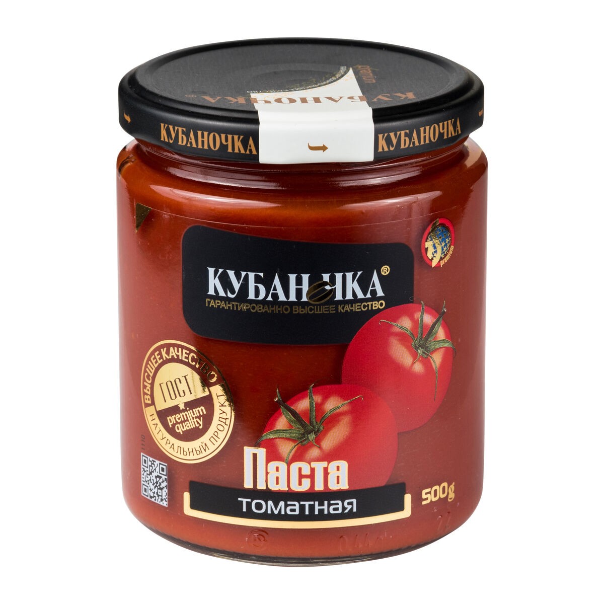 Паста томатная кубаночка 500г 30% с/б