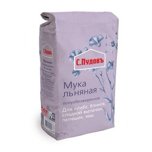Мука льняная пудовъ 400г