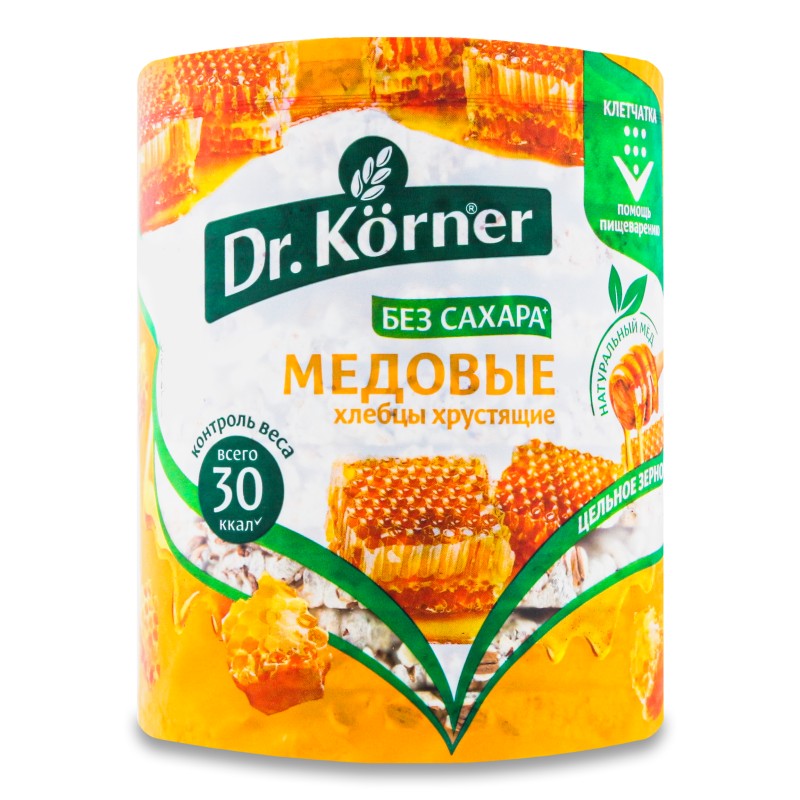 Хлебцы доктор кернер хруст медовые 100г