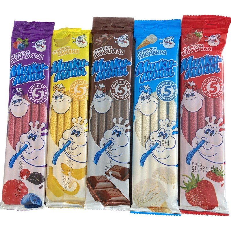 Сахарные гранулы со вкусом клубники милки моны 30г