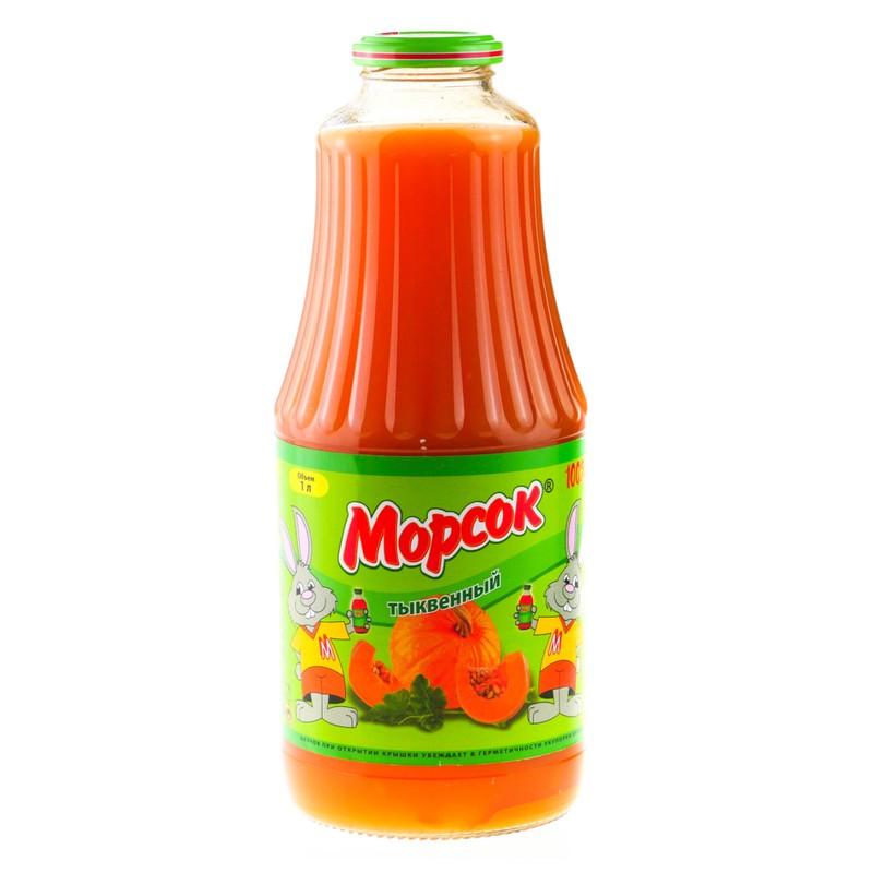 Морсок мороковь/клубника 100 % 0,33 л