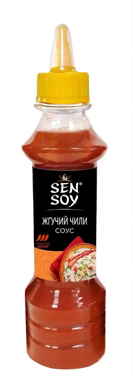 SEN SOY Соус Жгучий Чили пл/б 260 г