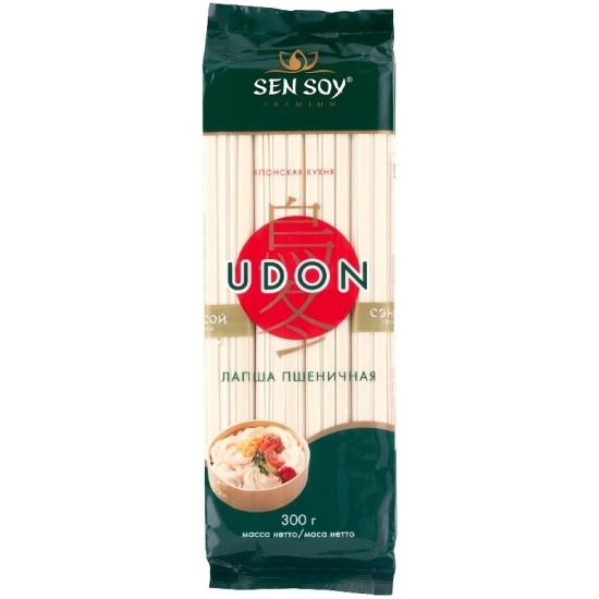 SEN SOY Лапша Пшеничная UDON 300 г