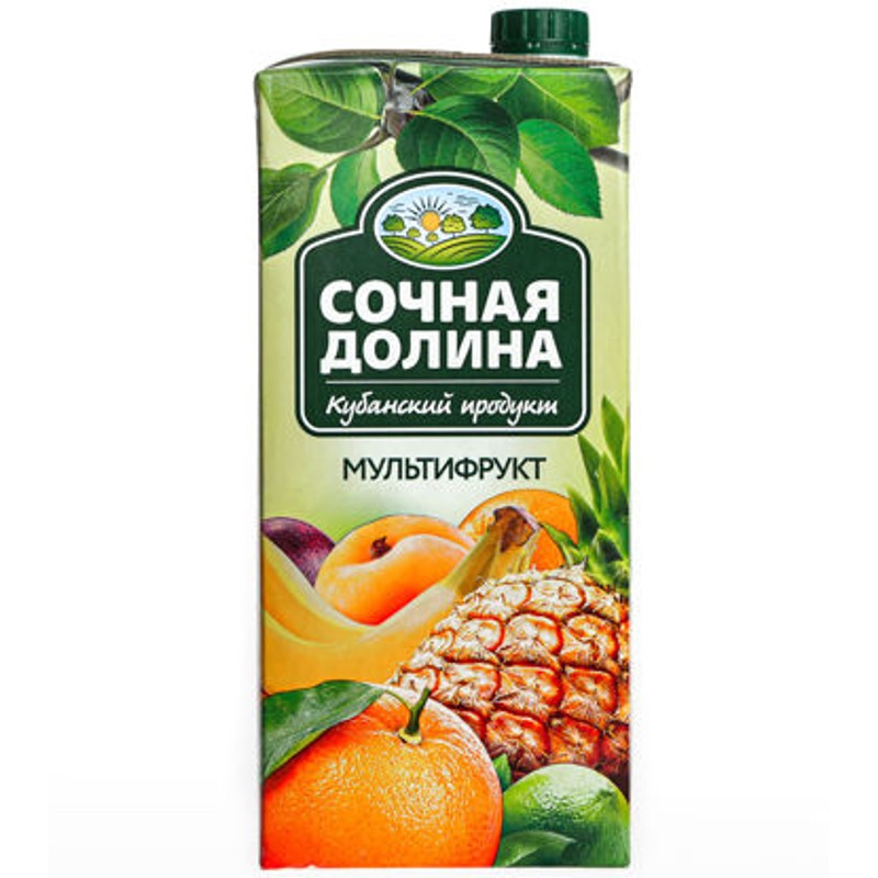 Сочная долина напиток мультифрукт 0,95л