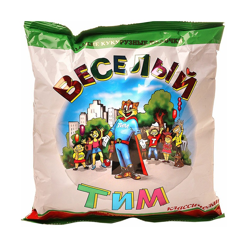Кукурузные палочки ВЕСЕЛЫЙ ТИМ 90г