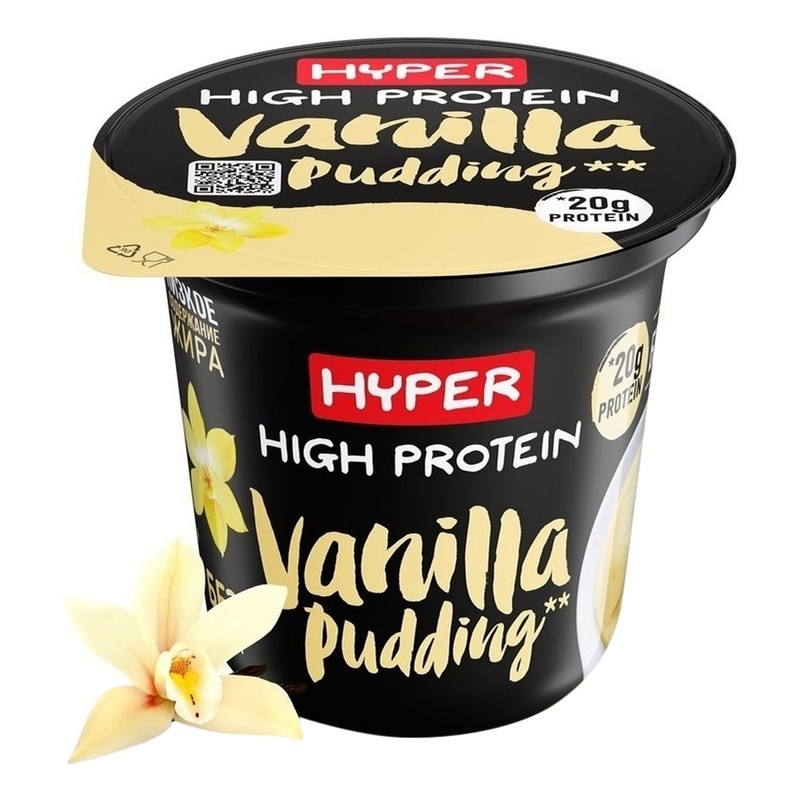 HIGH Protein Ваниль 1,5% 200 гр Пудинг мол ультрапаст