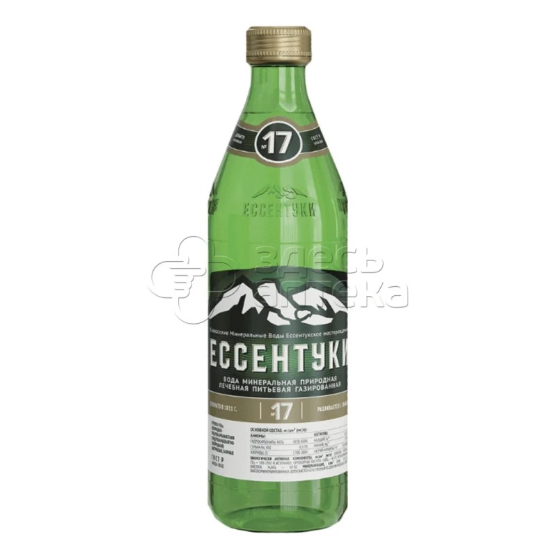 Вода мин ессентуки №17 0,45л с/б