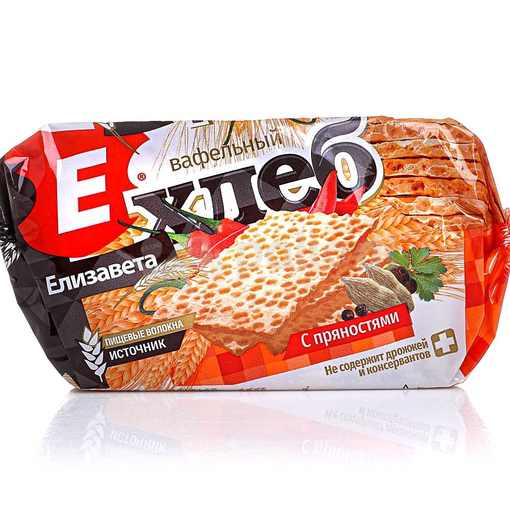 Хлебцы елизавета ваф цельнозерновые 80г