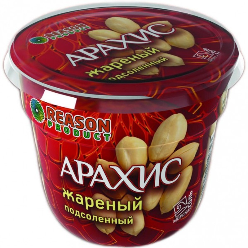 REASON Арахис жареный подсоленный 170 гр