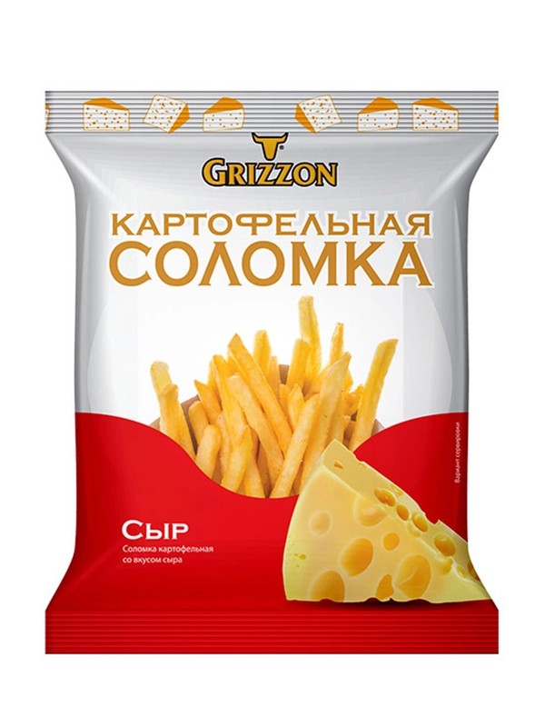 Снек картофельная соломка гриззон сыр 40г