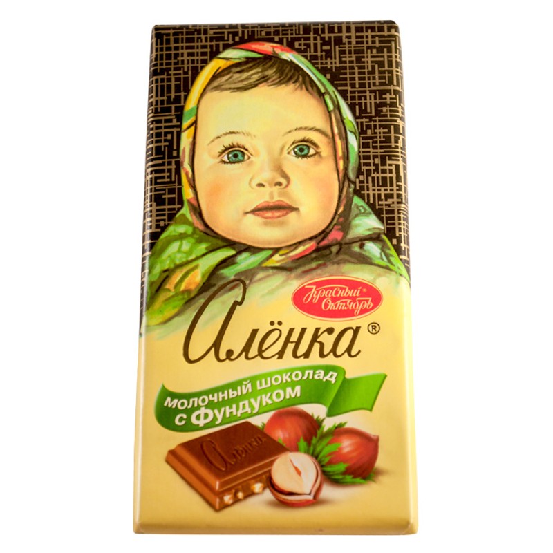 Шоколад аленка фундук 100г