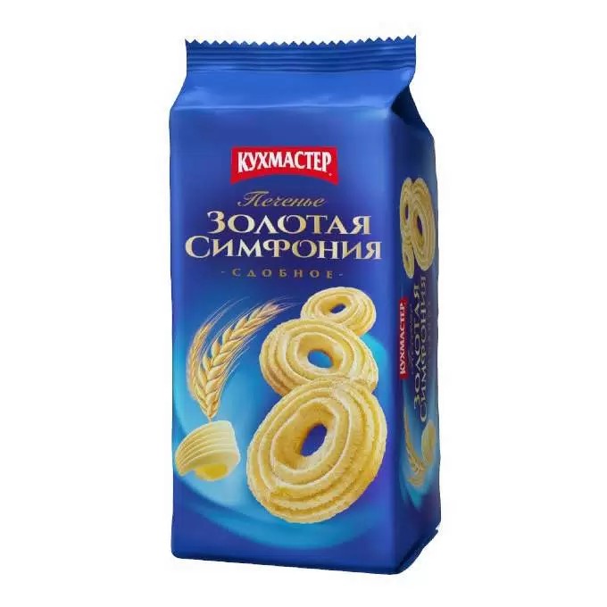 КухМастер печенье ЗОЛОТАЯ СИМФОНИЯ 150 гр