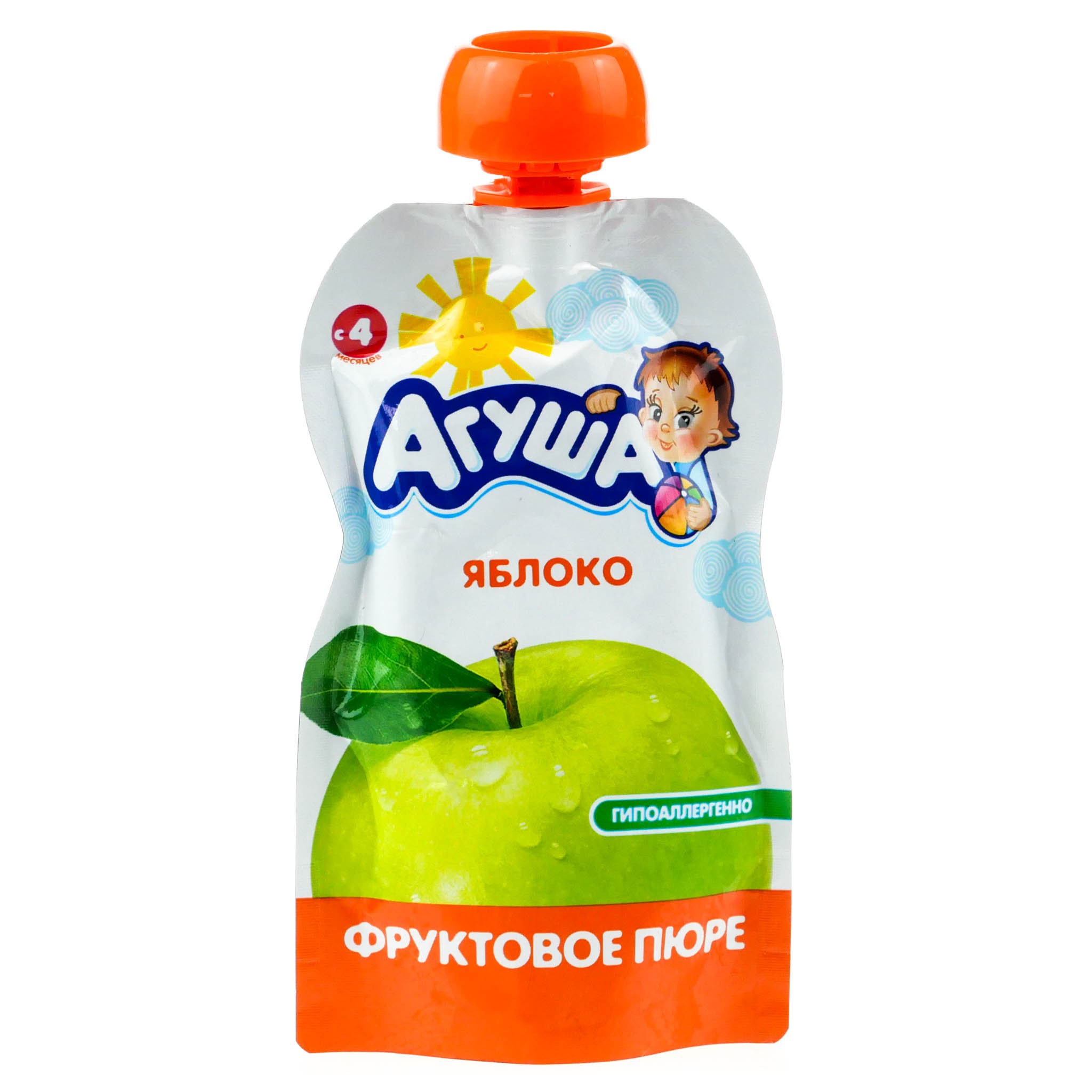 Пюре агуша яблоко 90г