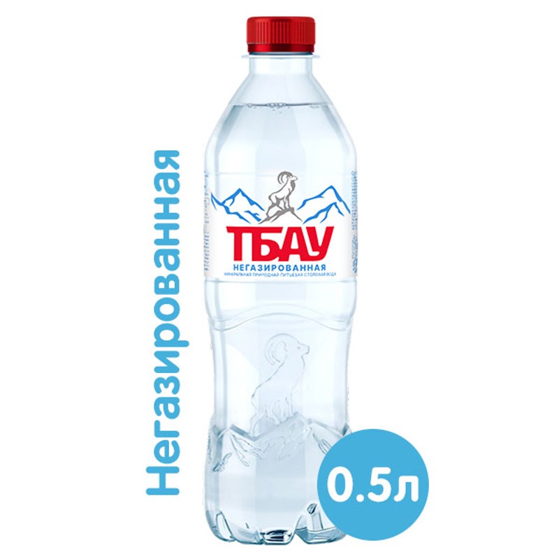 Вода мин тбау 0,5л негаз пэт