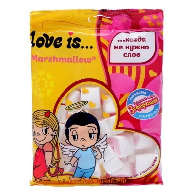 Воздушный зефир для десертов 125 гр Love is