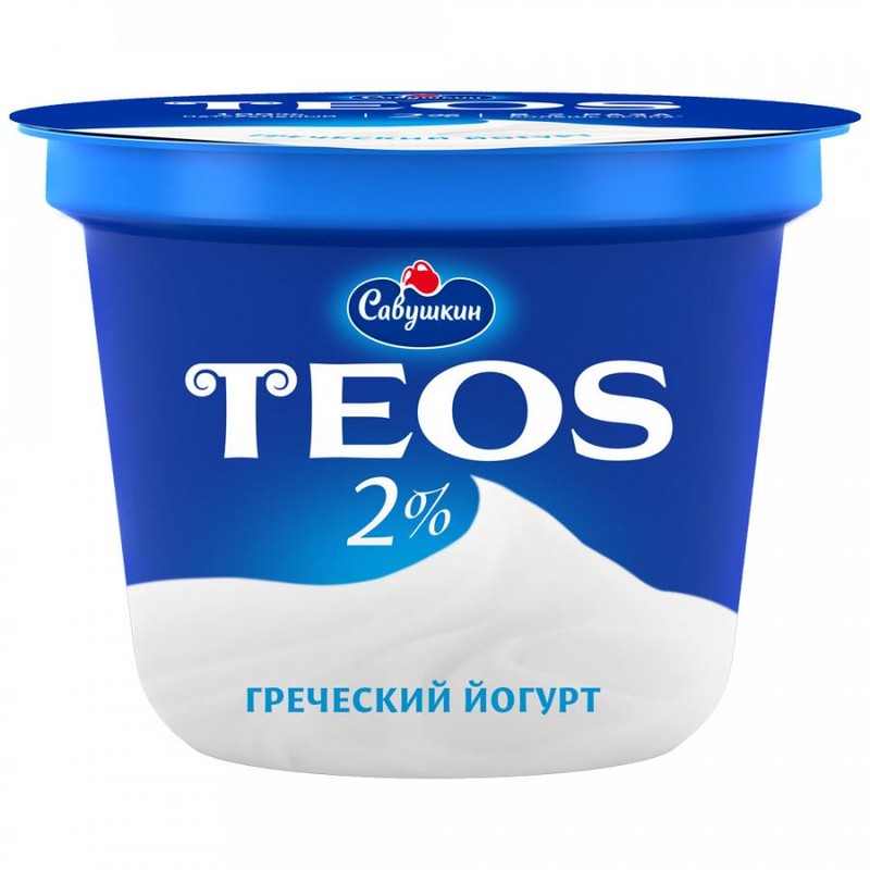 Йогурт греческий 2% савушкин 250 гр