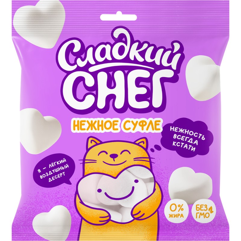 Суфле Сладкий Снег Нежное 85 гр