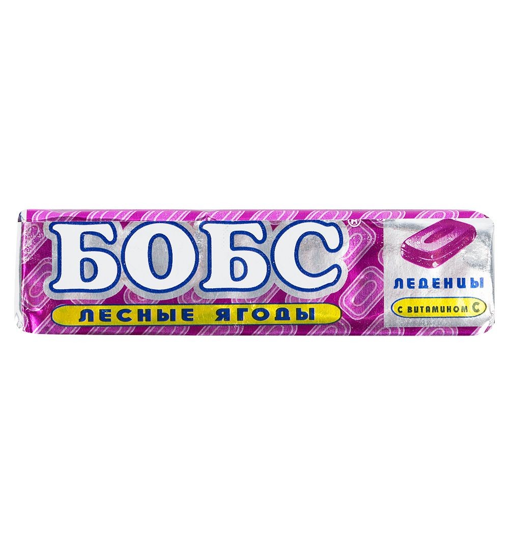 Леденцы МИКС Лесные Ягоды БОБС 35 гр