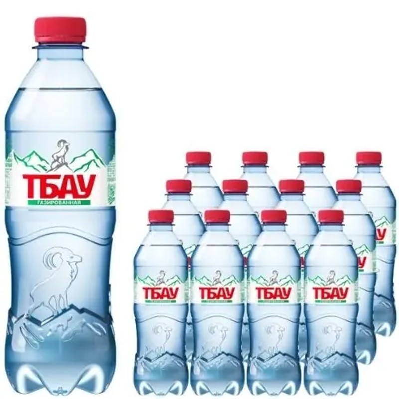 Вода мин тбау 0,5л газ пэт