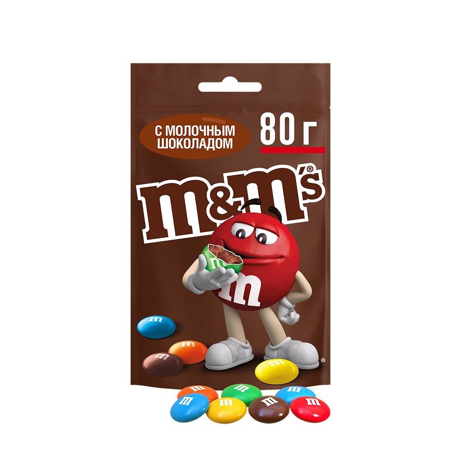 Драже м&м 80г шоколад
