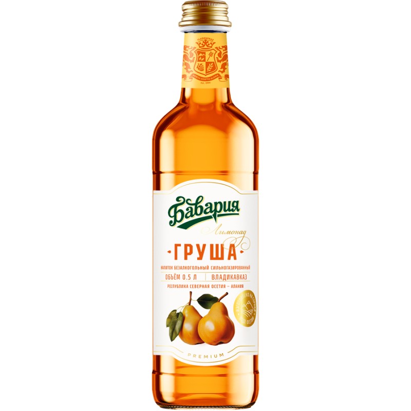 Напиток газ бавария груша 0,5л пэт