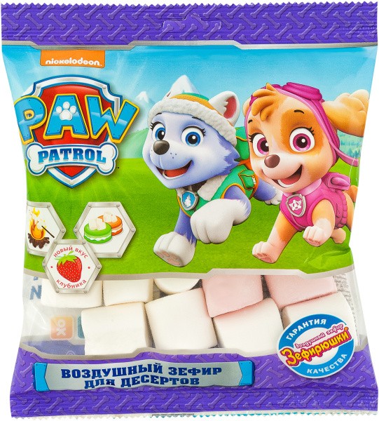 Зефир paw patrol сладкая сказка 80г