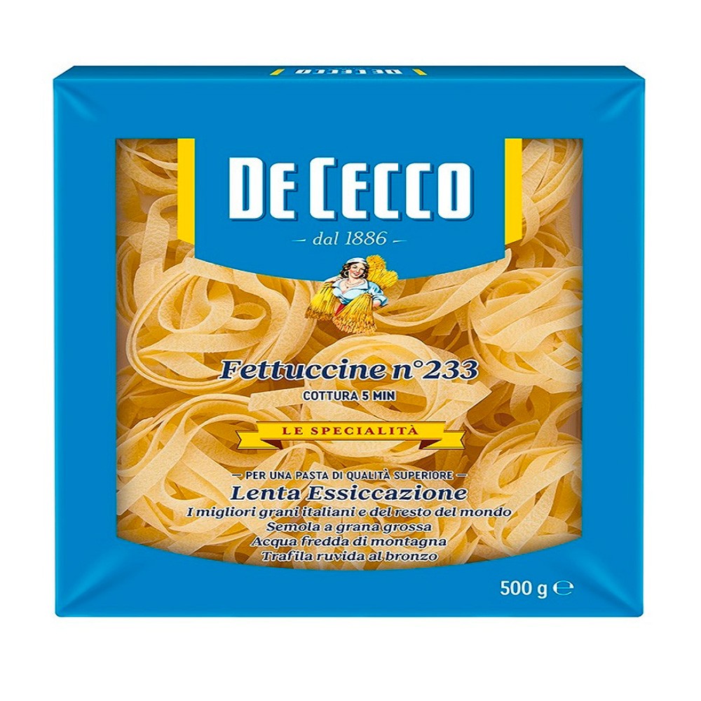 Макаронные изделия де чекко феттучине №233 500г