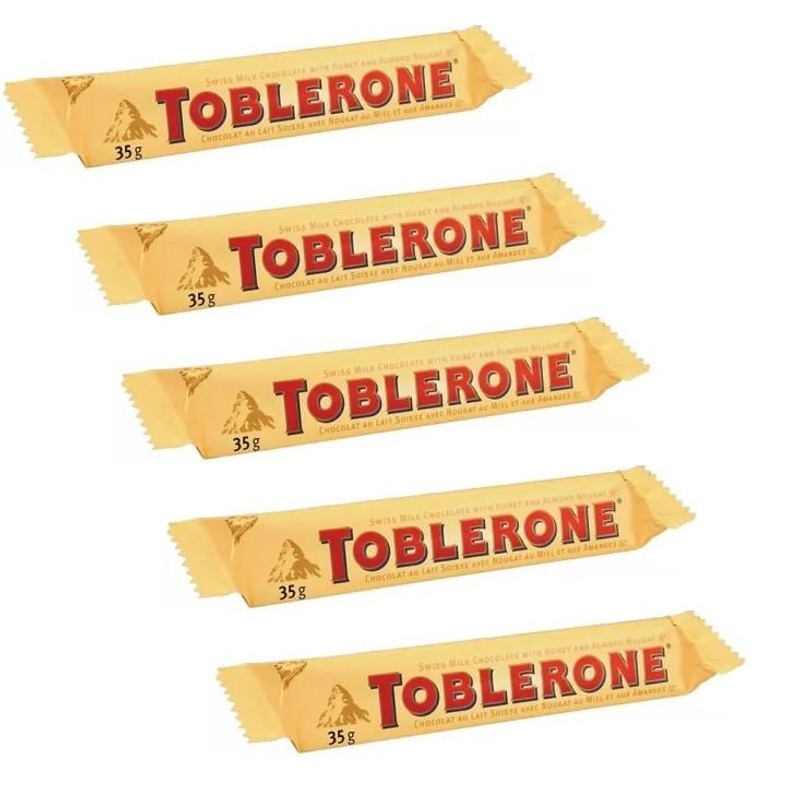 Шоколад молочный toblerone 35 гр