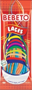 Мармелад жев бебето laces 75г ш/б