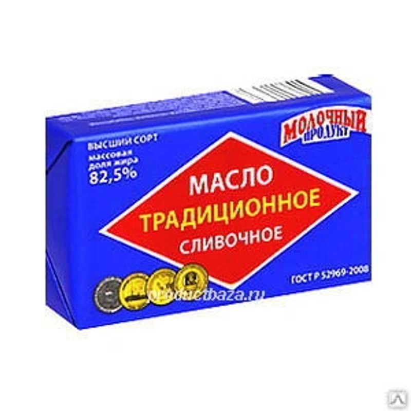 Масло сливоч щедрый край 82,5% 180г традиционное