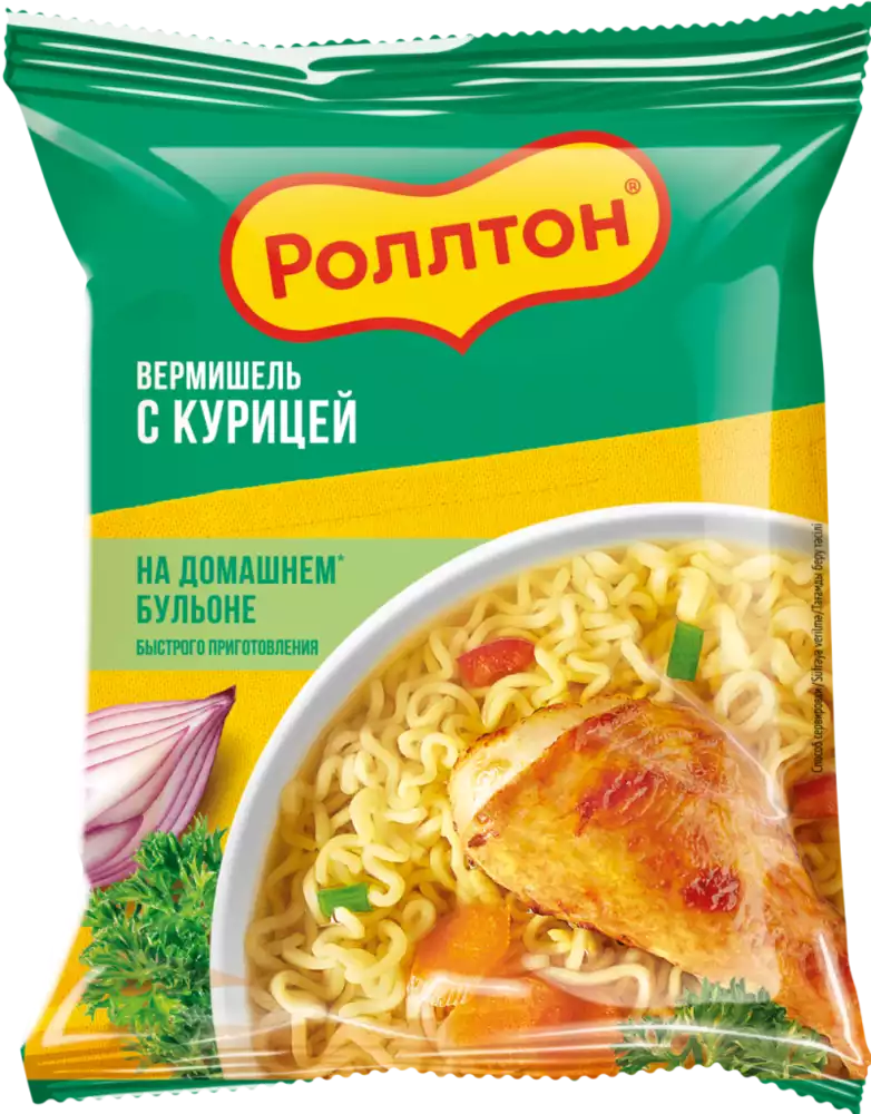 Вермишель б/п роллтон 60г м/у с курицей