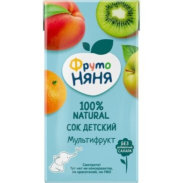 ФрутоНяня Сок мультифруктовый 0,5г