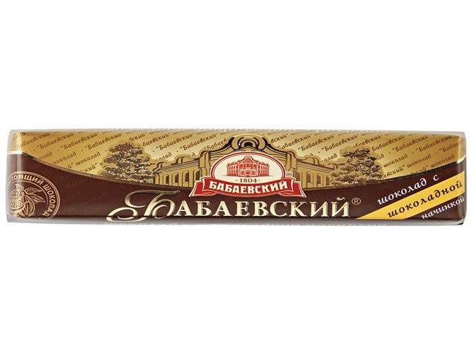 Шоколад бабаевский с шок нач 50г