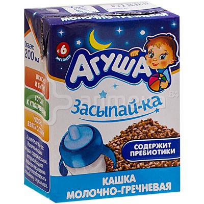 Каша мол-греч агуша укрепляй-ка 2,5% 0,2 мл