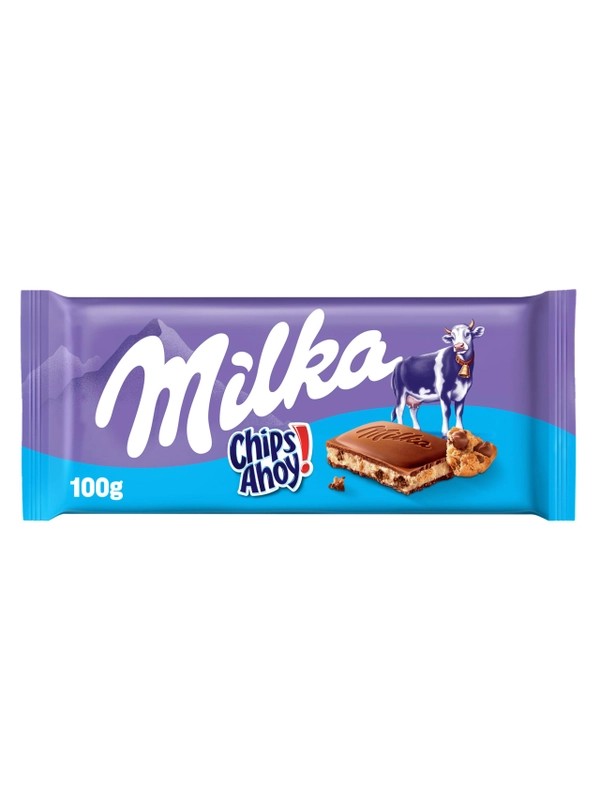 Шоколад милка мол chips ahoy 100г