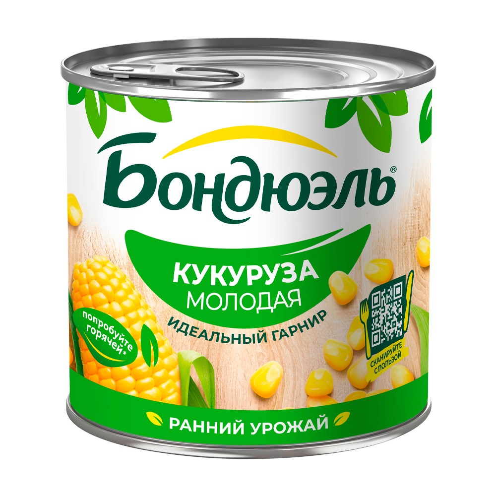 Кукуруза молодая бондюэль 425 мл ж б