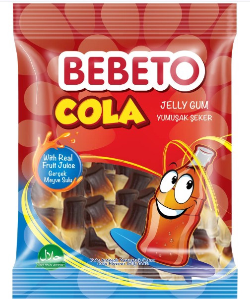 Мармелад жев бебето cola 70г ш/б