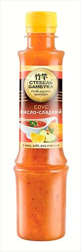 Соус стебель бамбука кисло-сладкий 280мл п/б