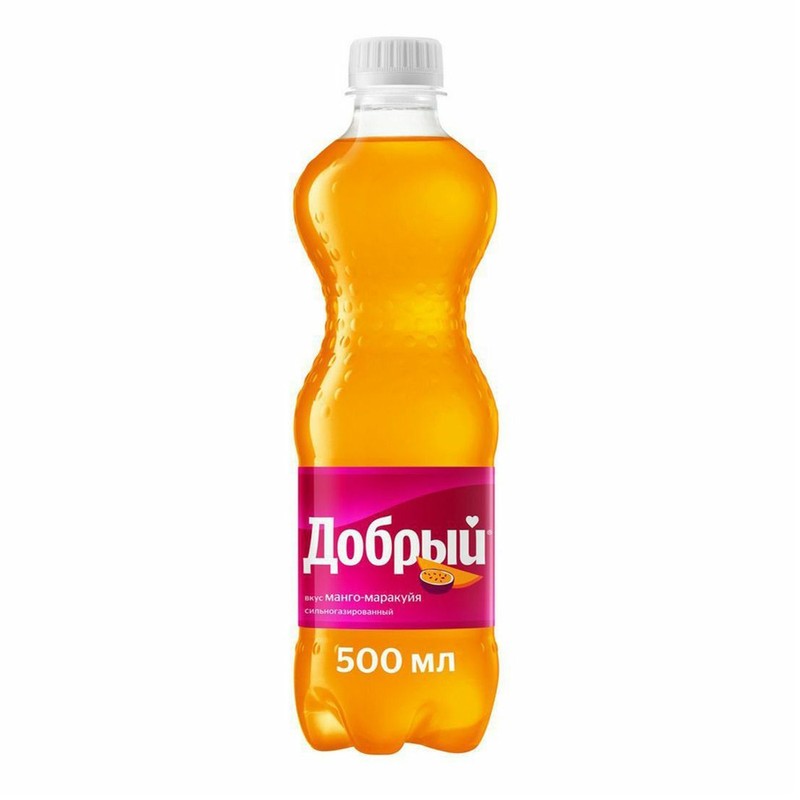 Напиток добрый манго маракуйя газ 0,5 л