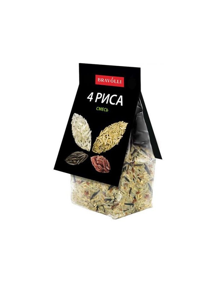 Крупа рис браволли 350г смесь
