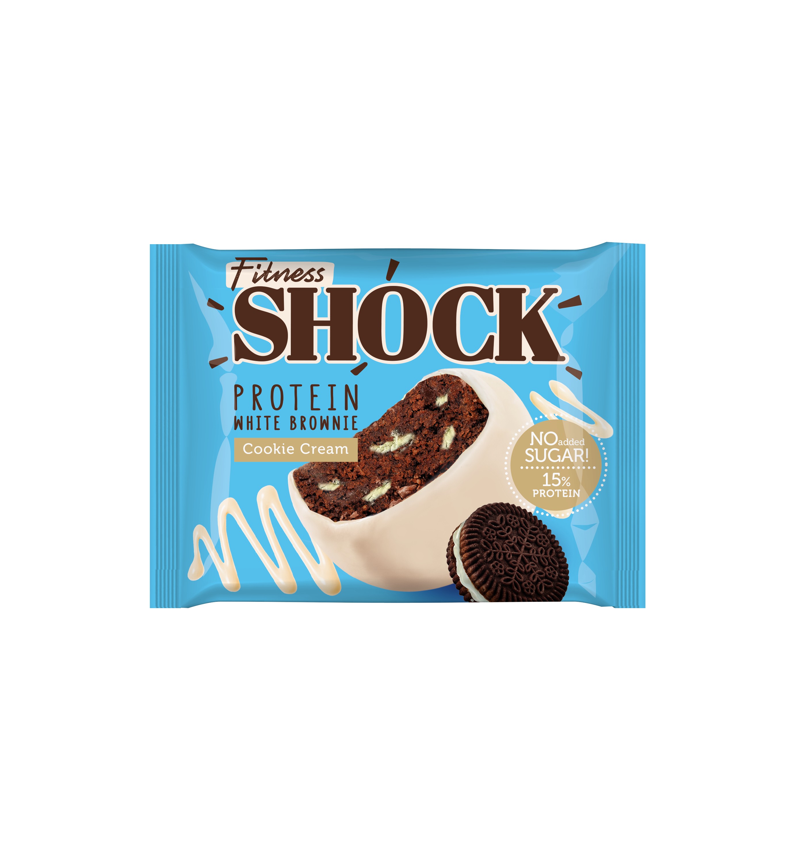 Печенье SHOCK КОКОС Брауни 50г